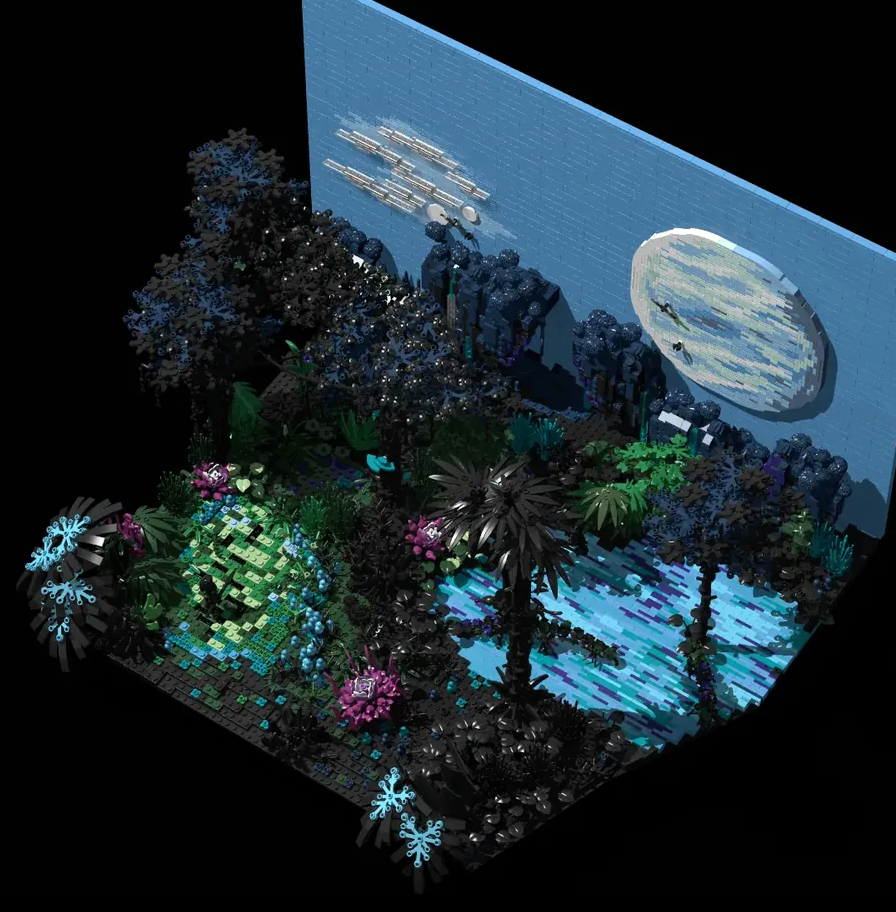 LEGO Ideas avatar challenge night time