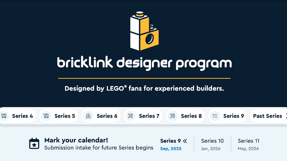LEGO BrickLink Designer Program Series 10 palette live now