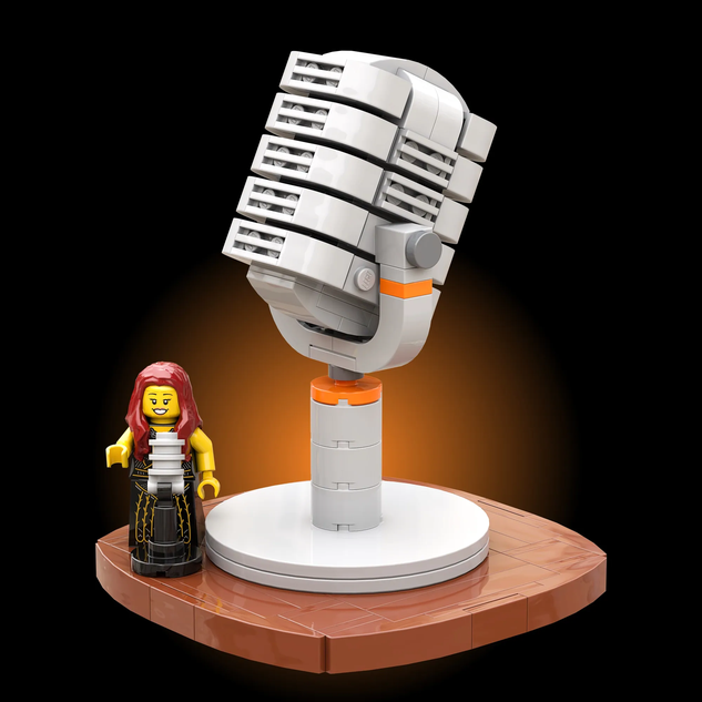 LEGO Ideas Dream GWP Vintage Microphone