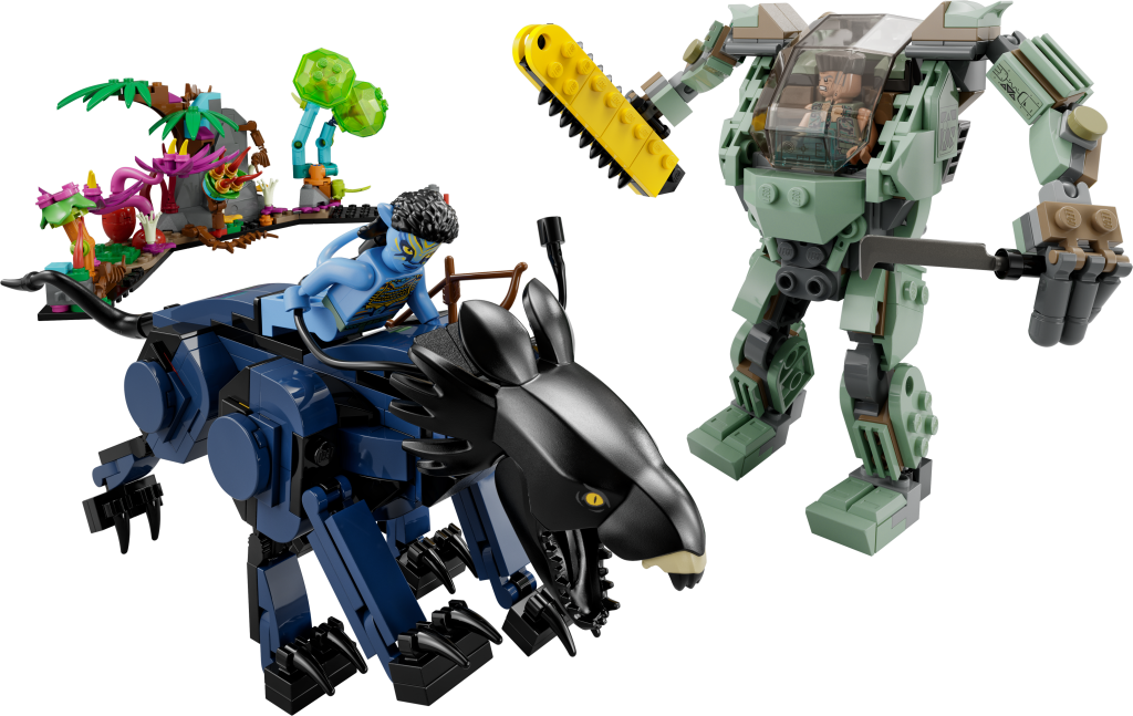 LEGO Avatar 75571 Neytiri Thanator vs. AMP Suit Quaritch 5 1024x647