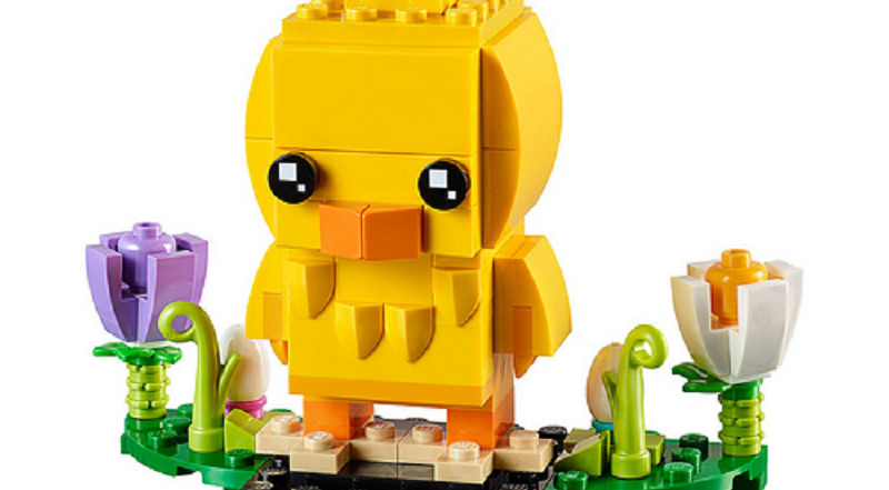 LEGO BrickHeadz 40350 Easter Chick gets clearer images