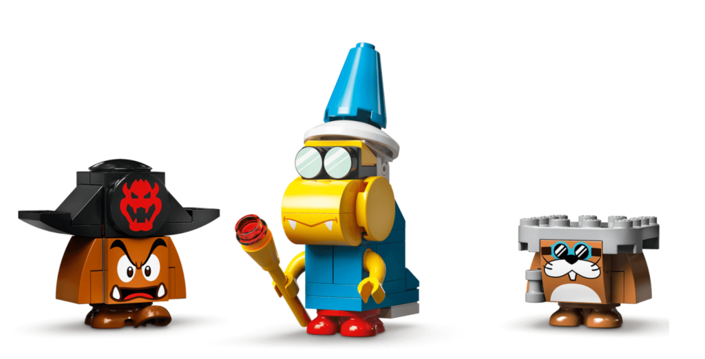 LEGO Super Mario 71391 Bowsers Airship Expansion set characters