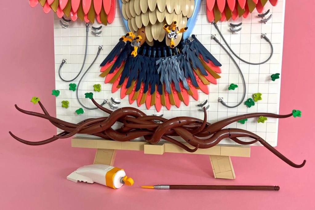 LEGO Ideas The Owl 3D Painting 4 1024x682