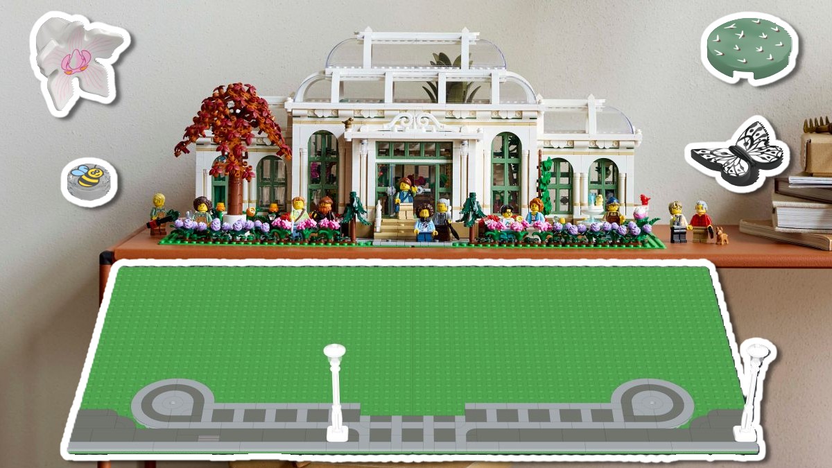How to upgrade LEGO Ideas 21353 The Botanical Garden 