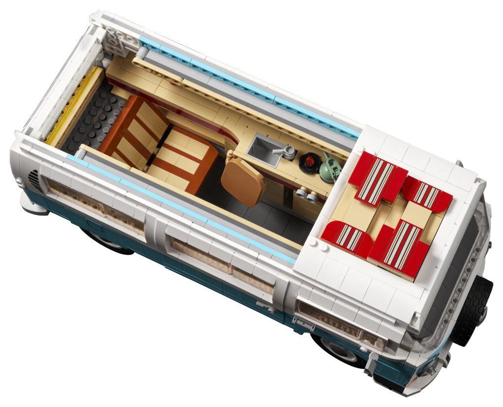LEGO for Adults 10279 Volkswagen T2 Camper Van 4