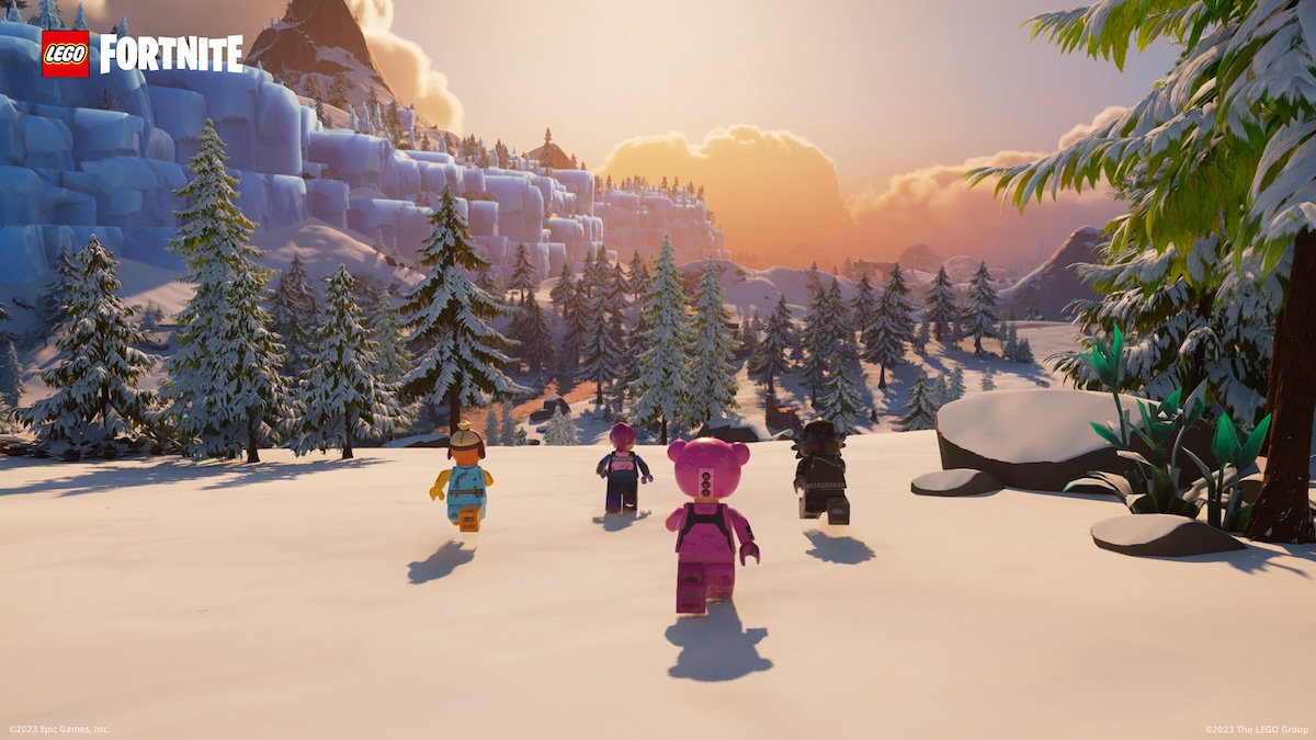 Build your own unique LEGO Fortnite minifigure