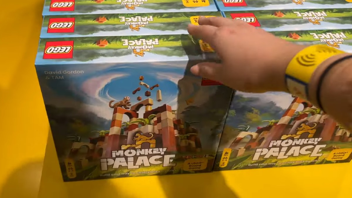 Monkey Palace board game is on sale early at the LEGO House 