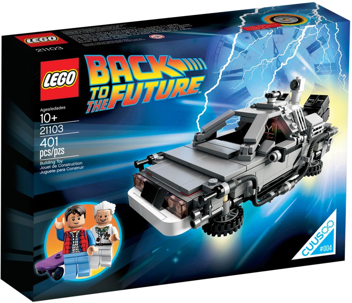 21103 The DeLorean Time Machine Ideas