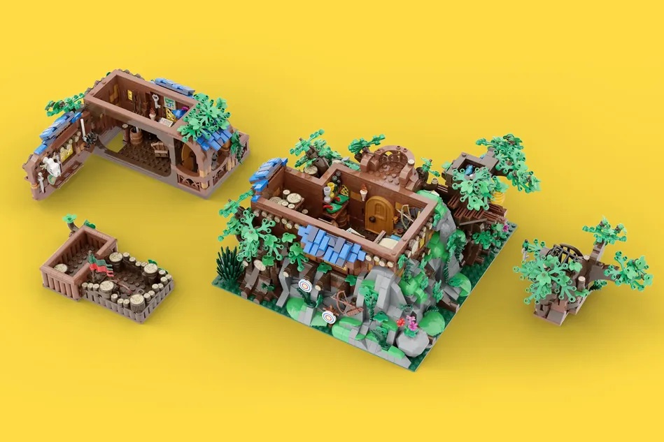 LEGO Ideas Forest Base 6