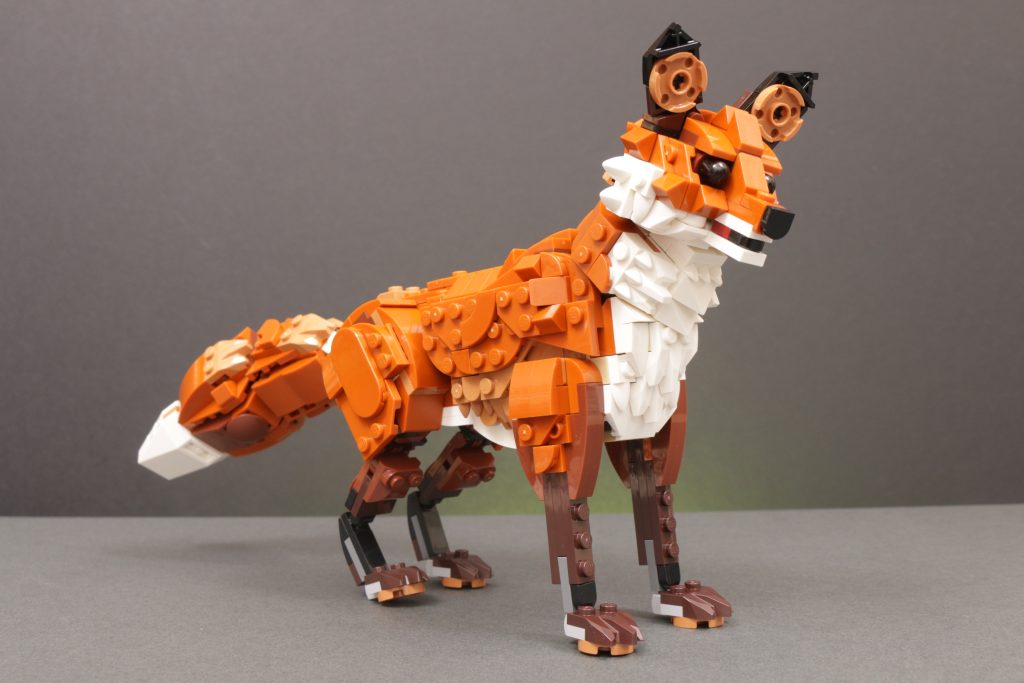 LEGO Creator 3 in 1 31154 Forest Animals Red Fox feature review 2 1024x683
