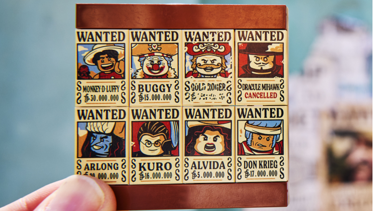 Collecting every LEGO One Piece 'Wanted' poster could prove pricey