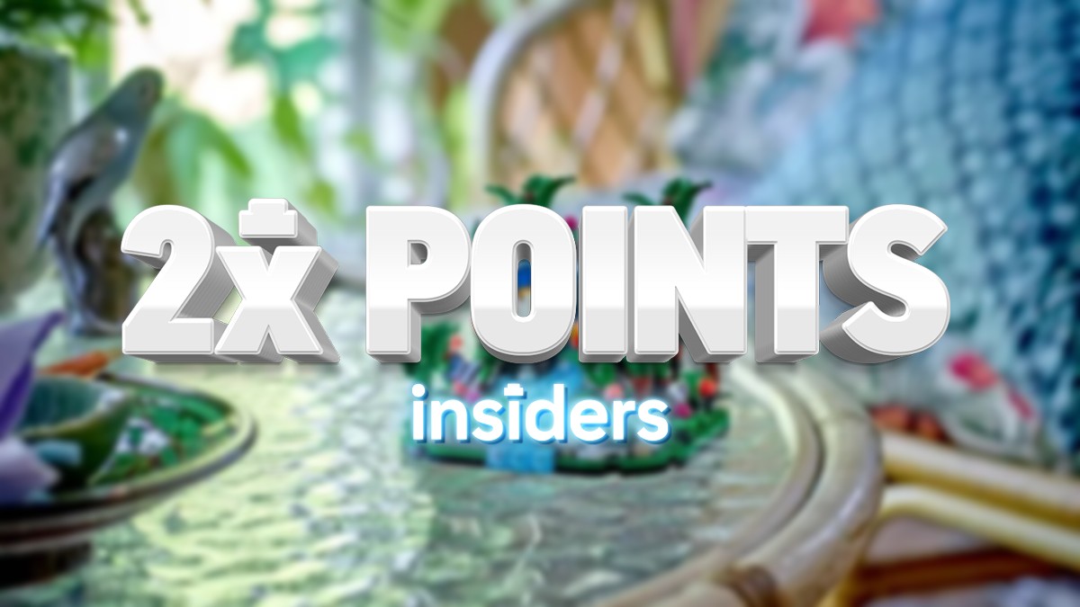 Double LEGO Insiders points start now, along with an all-new GWP