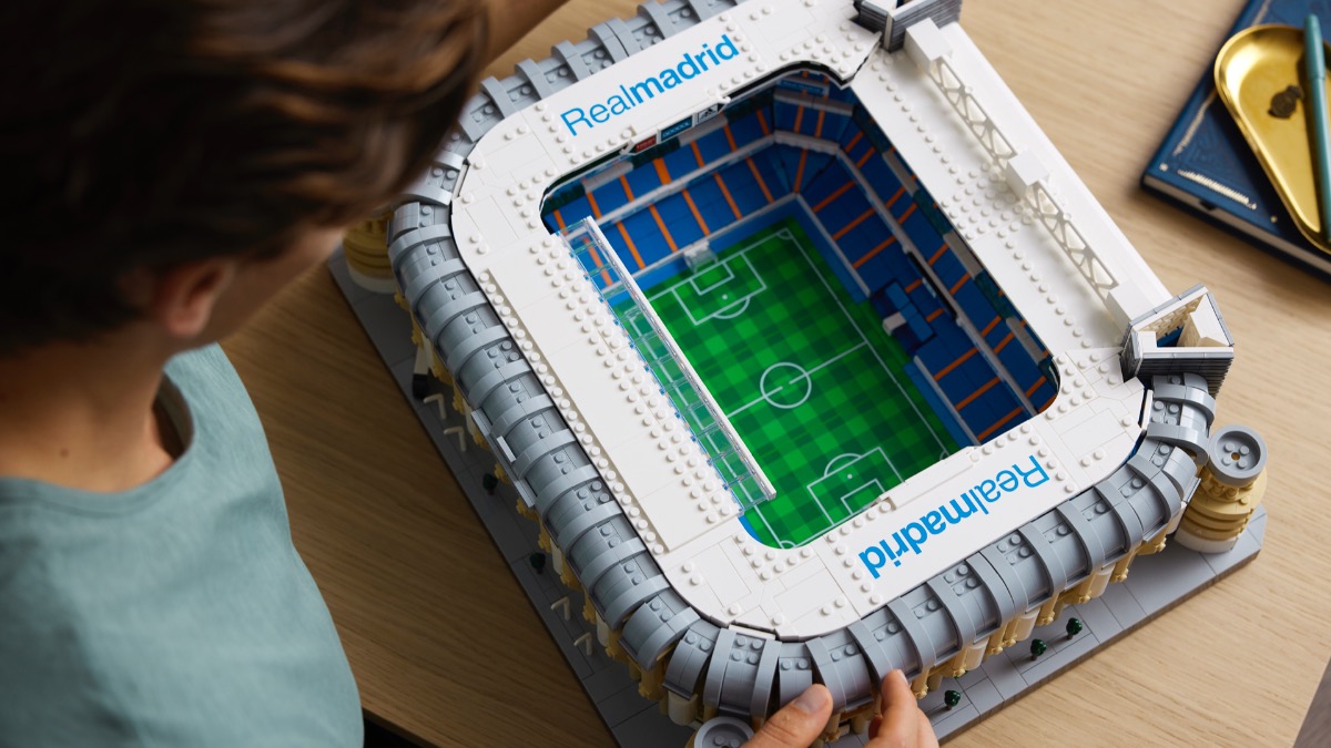 LEGO for Adults 10299 Real Madrid – Santiago Bernabéu Stadium is out now