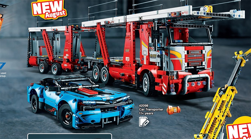 LEGO Technic catalogue pages reveal more new sets
