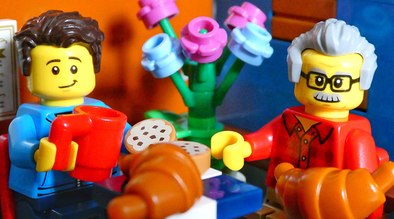 Brick Pic of the Day: Coffee and cakes