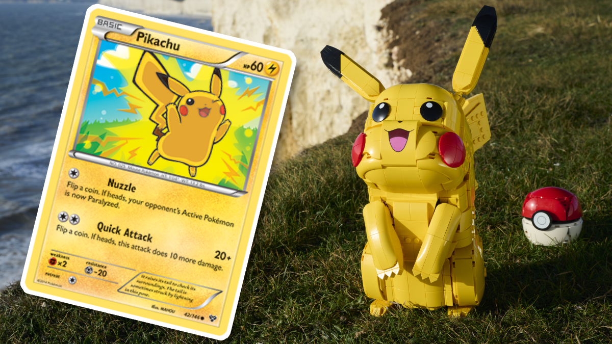 LEGO Pokémon to get trading card set, and you can design it