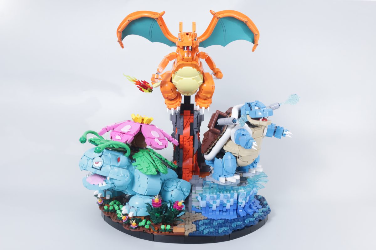 LEGO Pokemon 72153 Venusaur Charizard and Blastoise review 1 1200x800