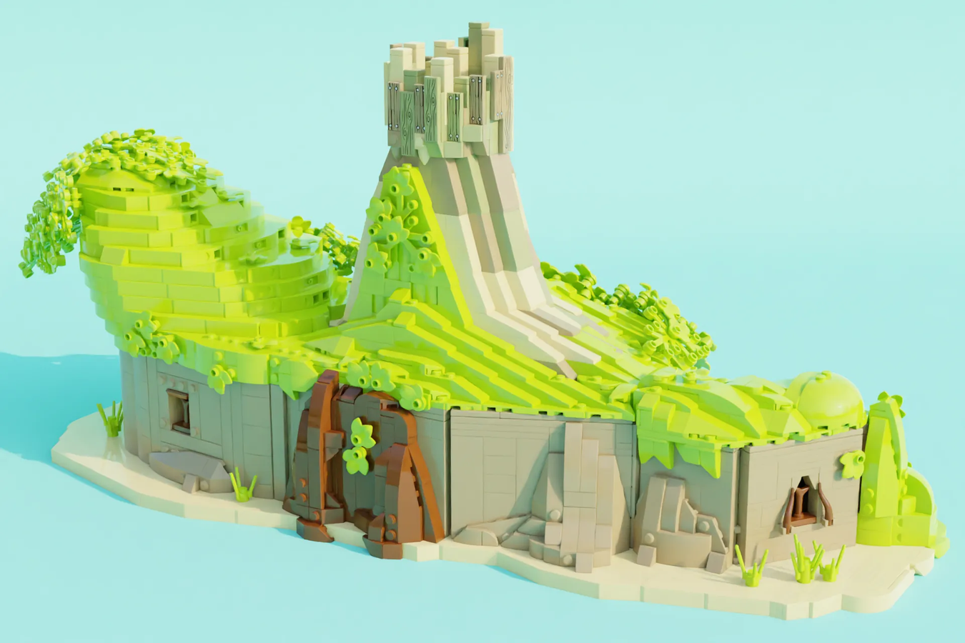 LEGO Ideas Dreamworks Shrek Swamp 7