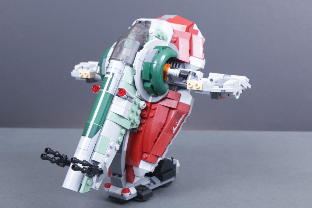 LEGO Star Wars 75433 Jango Fetts Starship 75312 Boba Fetts Starship comparison 6 1024x683