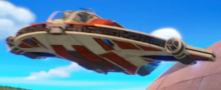 Young jedi adventures Star Wars ship 2