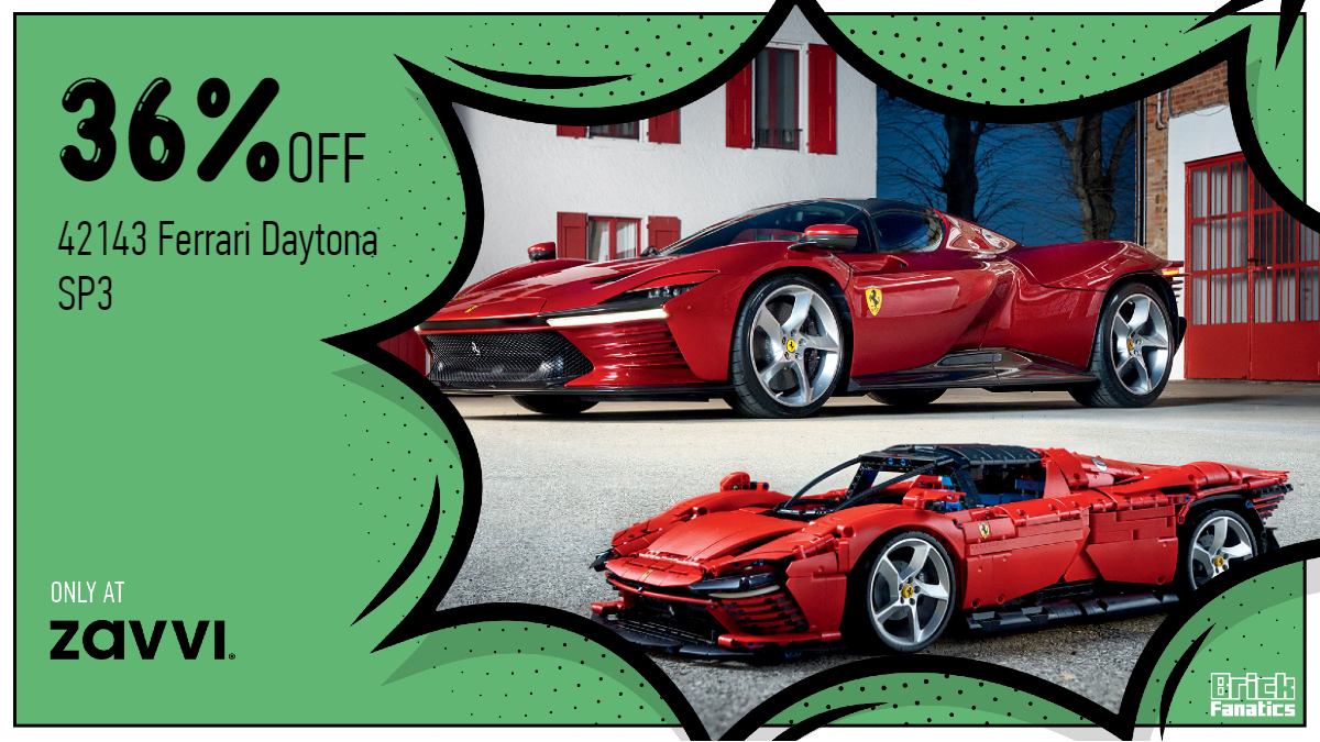 Massive £140 saving to be had on LEGO Technic 42143 Ferrari Daytona SP3