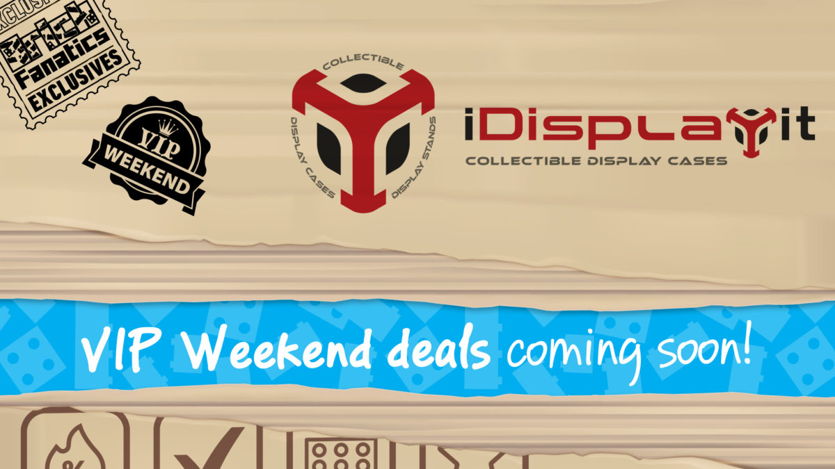 Show off your LEGO collection with exclusive deals from iDisplayit