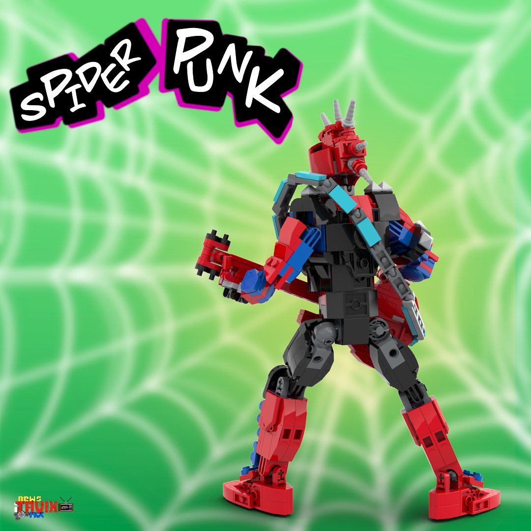 lego spider punk figure 76226 itavix 1