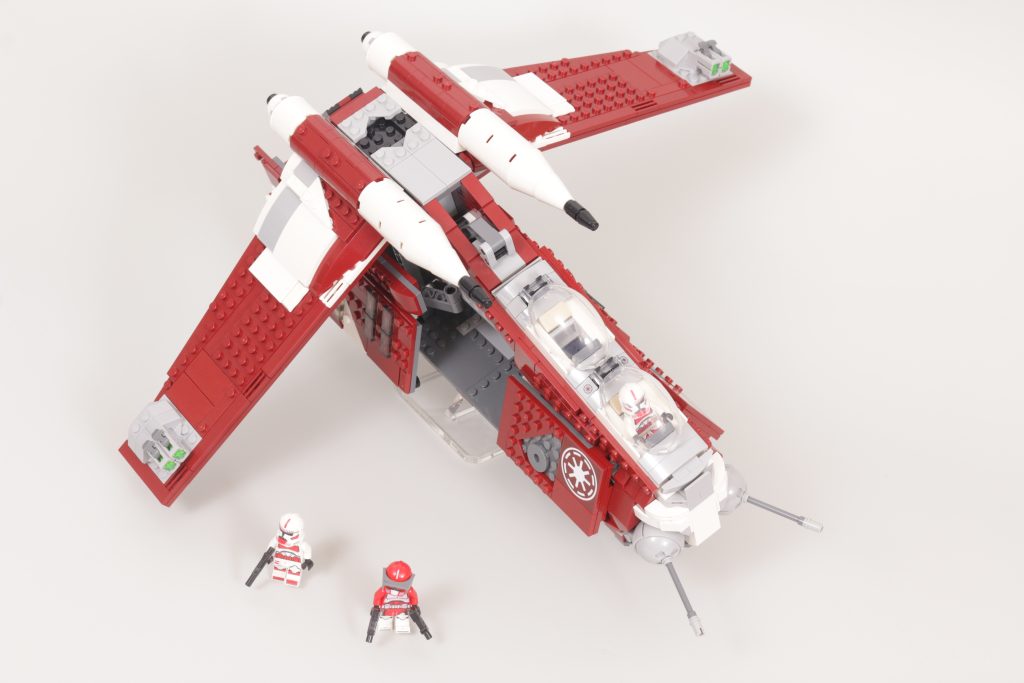 LEGO Star Wars 75354 Coruscant Guard Gunship review retrospect 19 1024x683
