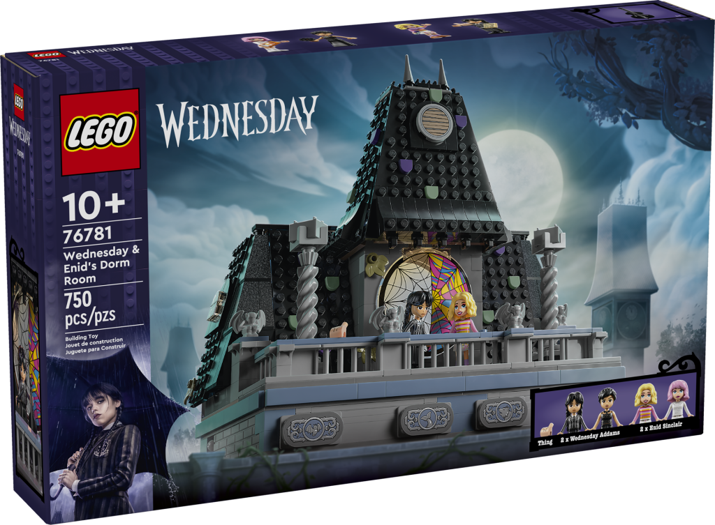 LEGO Wednesday 76781 Wednesday Enids Dorm Room box 2 1024x753