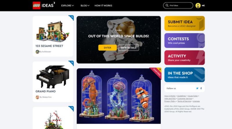 The LEGO Ideas platform gets a facelift – and a new rule