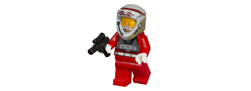 New LEGO Star Wars Rebel A-Wing Pilot Polybag