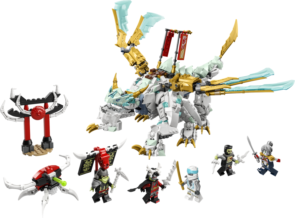 LEGO NINJAGO 71786 Zanes Ice Dragon Creature 3 1024x759