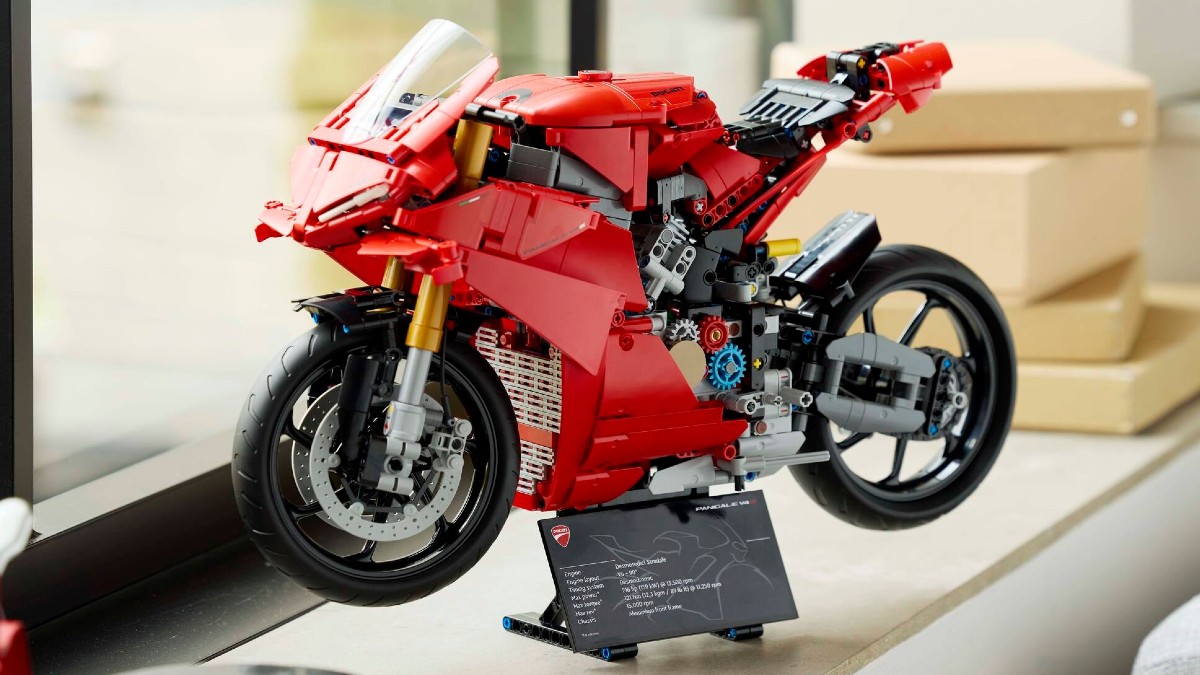 LEGO Technic 42202 Ducati Panigale V4 S Motorcycle pricing confirmed