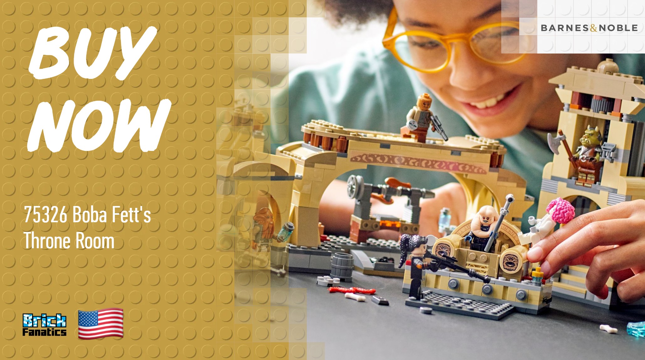 Retired LEGO Star Wars Throne Room set still available to buy