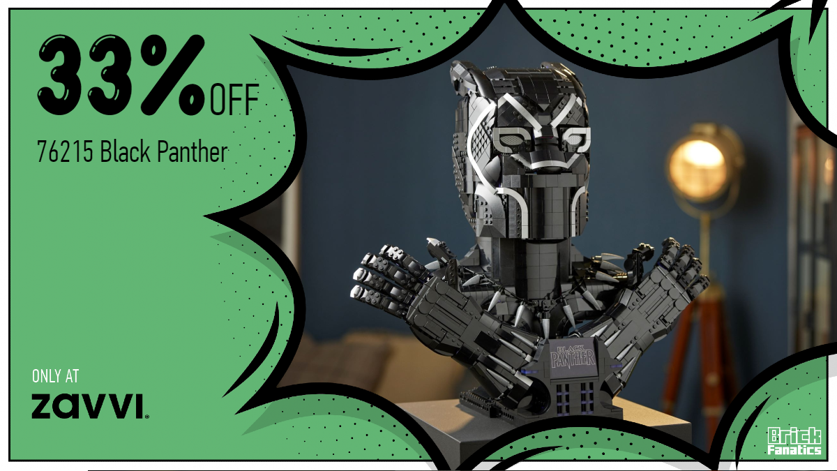 Massive 33% saving on LEGO Marvel 76215 Black Panther in new Zavvi sale