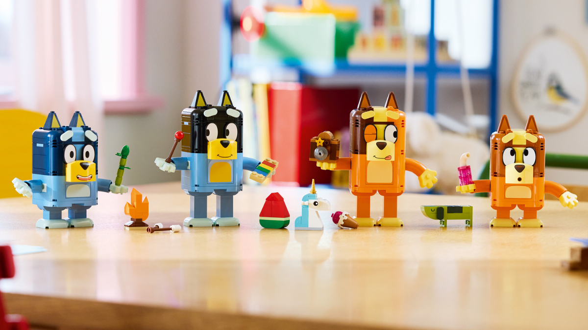 LEGO Bluey is back with three new builds officially revealed