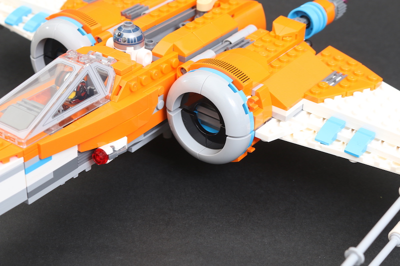 LEGO Star Wars 75273 Poe Dameron’s X wing Fighter review 38