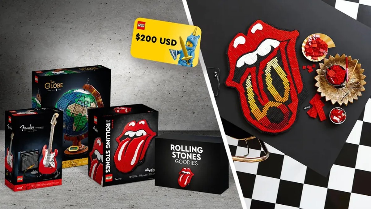 Rock and roll into the LEGO Ideas Rolling Stones contest