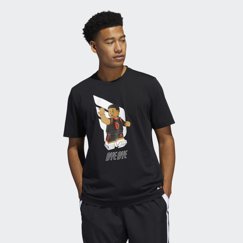 LEGO nba Adidas Damien lilliard shirt 1
