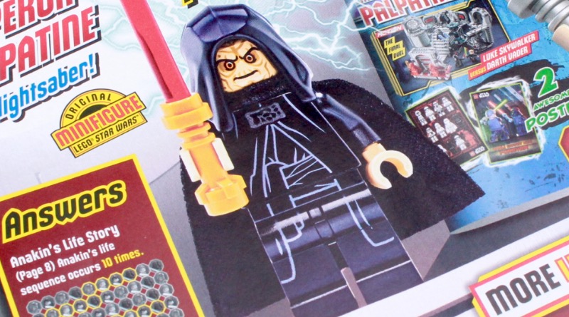 Somehow, Palpatine has returned for Issue 69 of the LEGO Star Wars magazine
