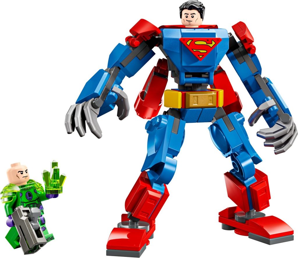 LEGO 76302 Marvel Mech Supermana kontra Lex Luthor zestaw 1024x889