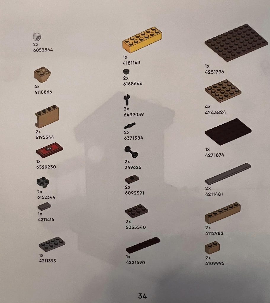 lego harry potter 6541140 platform 9 three quarters barnes and noble instructions 17 912x1024
