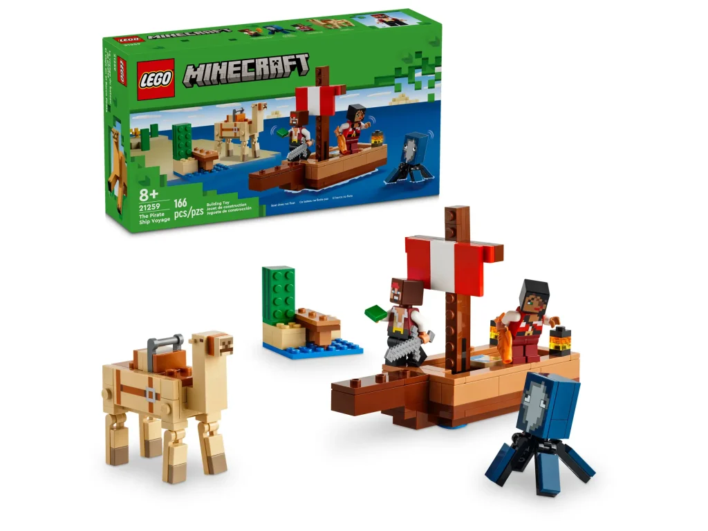 LEGO Minecraft 21259 The Pirate Ship Voyage 1 1024x768