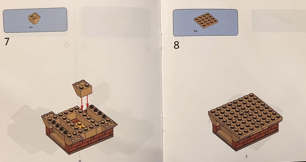lego harry potter 6541140 platform 9 three quarters barnes and noble instructions 4 1024x544