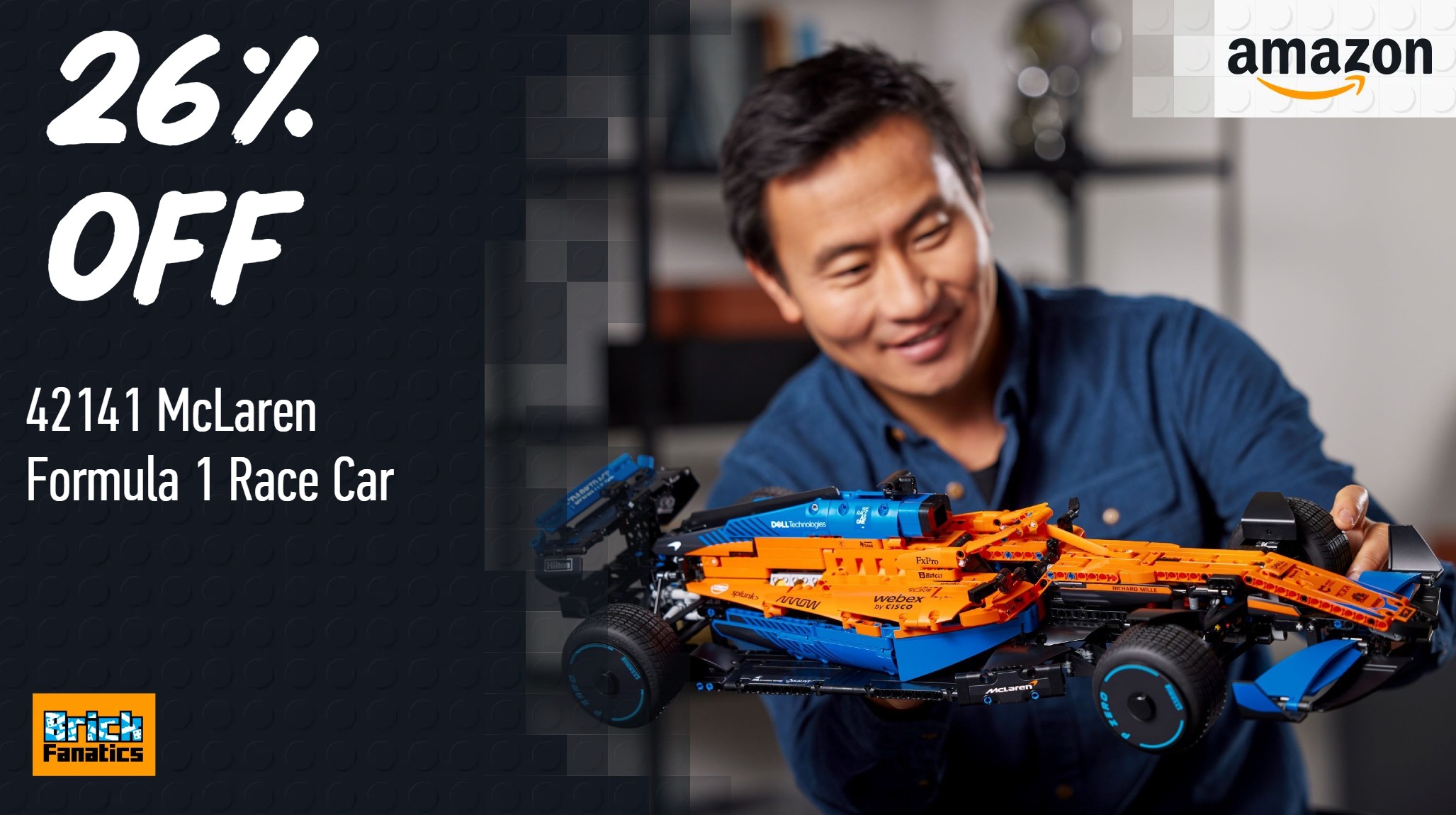 Score a LEGO Technic Formula 1 set at a major discount