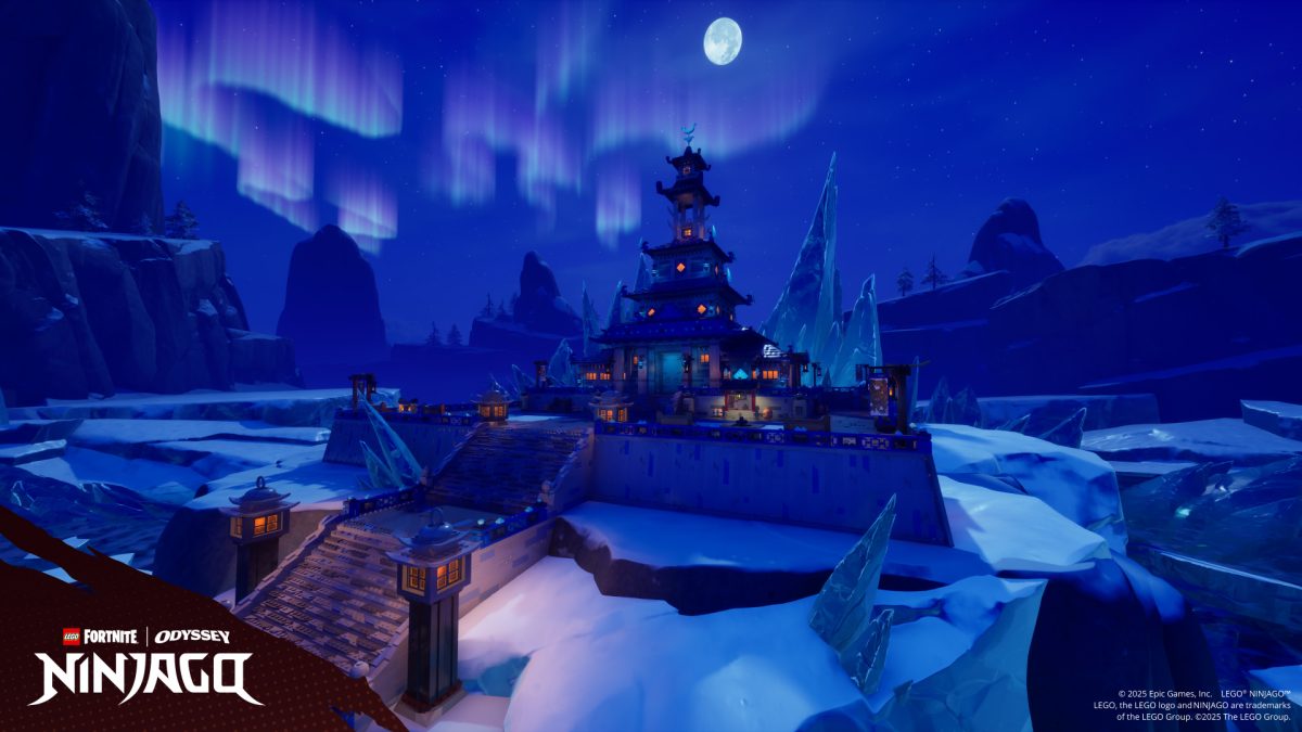 LEGO Fortnite Odyssey NINJAGO Rise of the Ninja Ice temple 1200x675