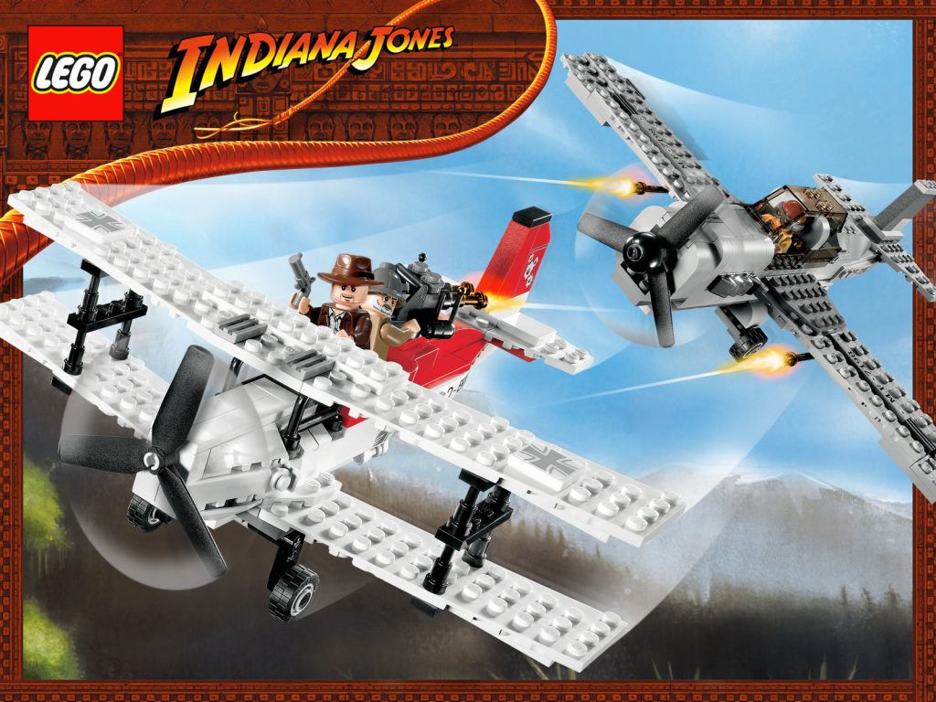 LEGO Indiana Jones 7198 Fighter Plane Attack 1024x768
