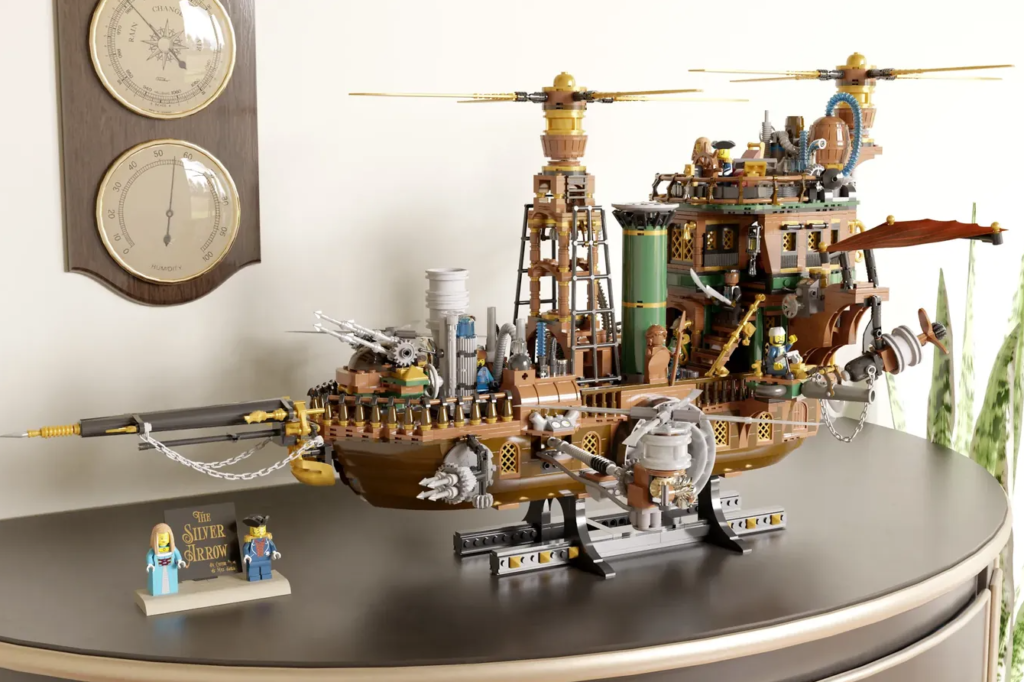 Steampunk Skyship LEGO Ideas 1 1024x682