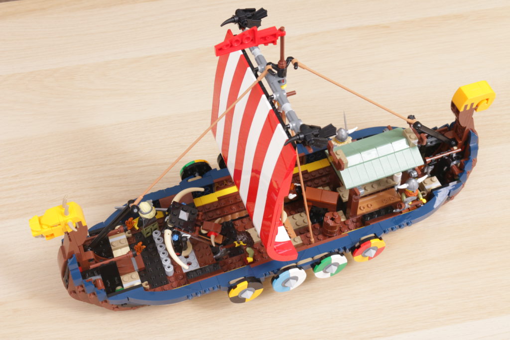 LEGO Creator 3 in 1 31132 Viking Ship and the Midgard Serpent review 34 1024x683