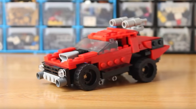 Making Mad Max with a LEGO Creator set